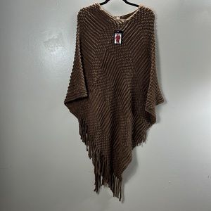Winwin shawls women’s one size brown pullover